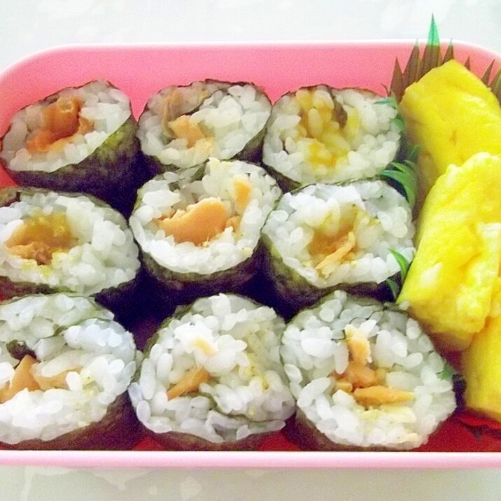 みそ鮭&梅のり巻き弁当